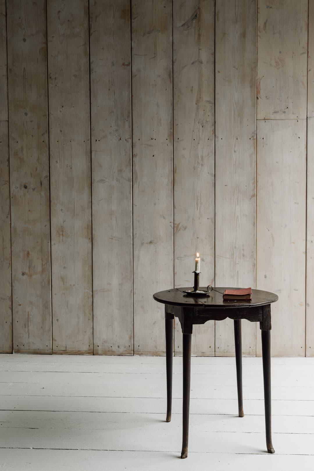 18th Century Oak Vernacular Side Table, Circa 1760